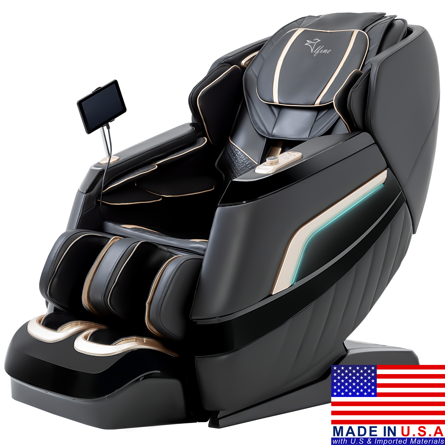 美品 オガサカ Unity AS-2 160cm Alfine A66 4D Made in USA Massage Chair