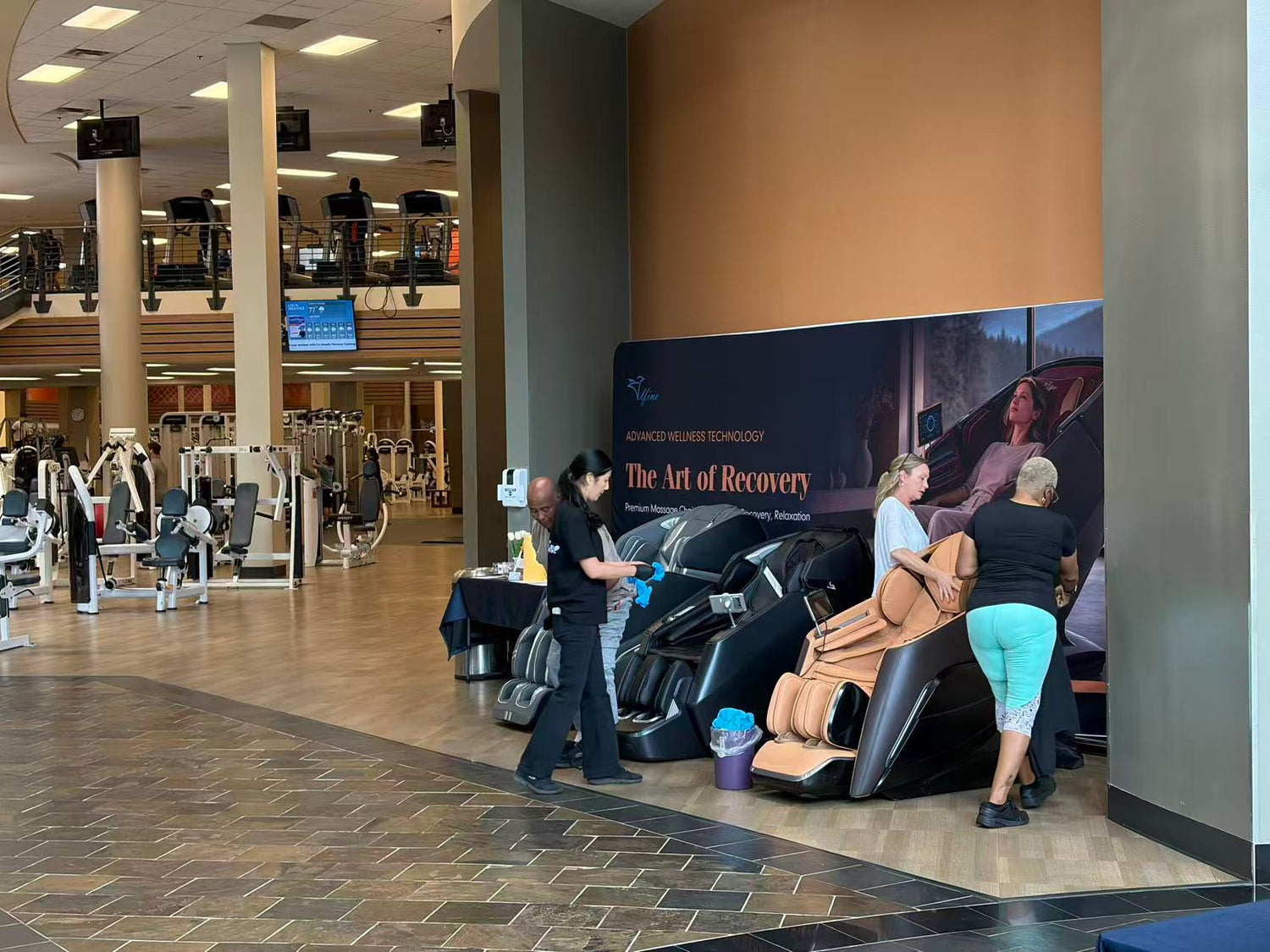 Elevate Your Post-Workout Recovery: The Alfine Roadshow Hits LA Fitness