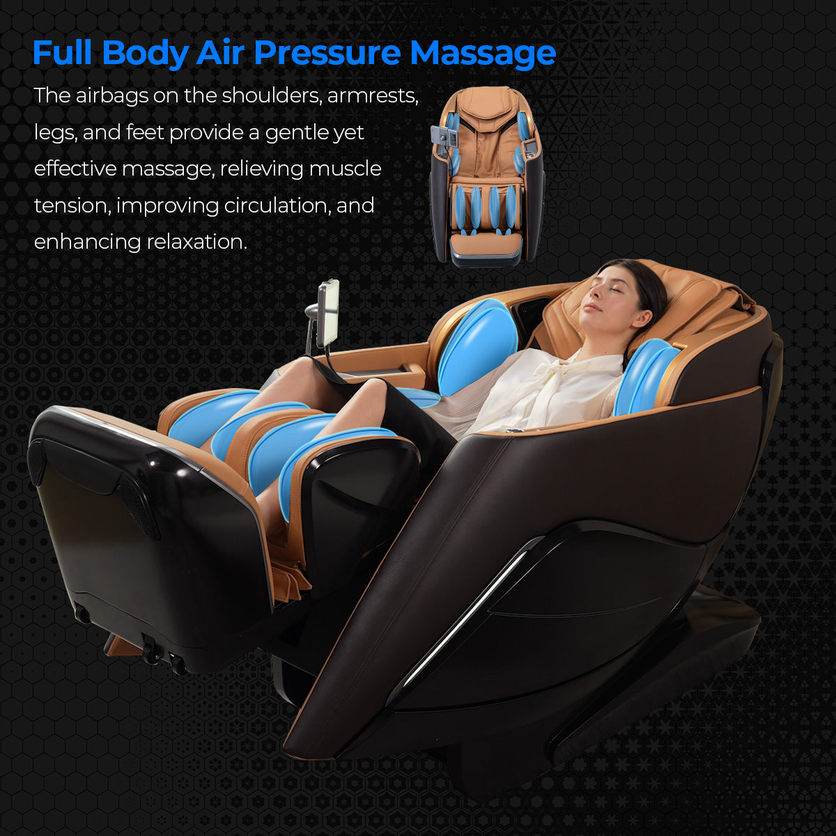 Alfine A710 PRO Spaceship II Massage Chair