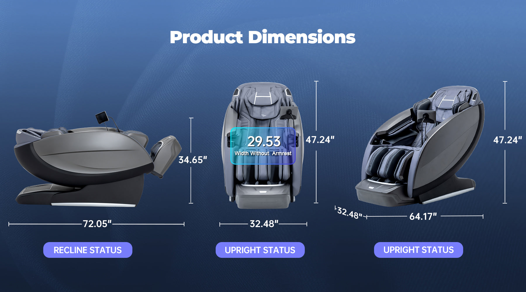 Alfine A696 Theta 4D+ Sonic Massage Chair